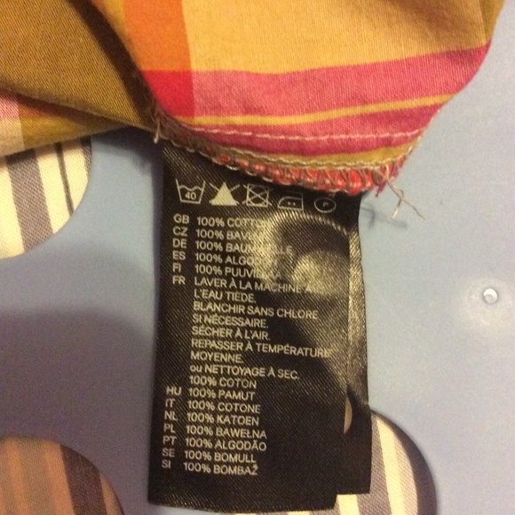 H&M Mens' Multi-Color Spring/Summer Shirt - Picture 5 of 5